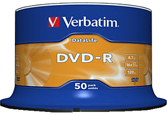 VERBATIM 43814 DVD-R 4.7GB 16X 50'li Cake Box