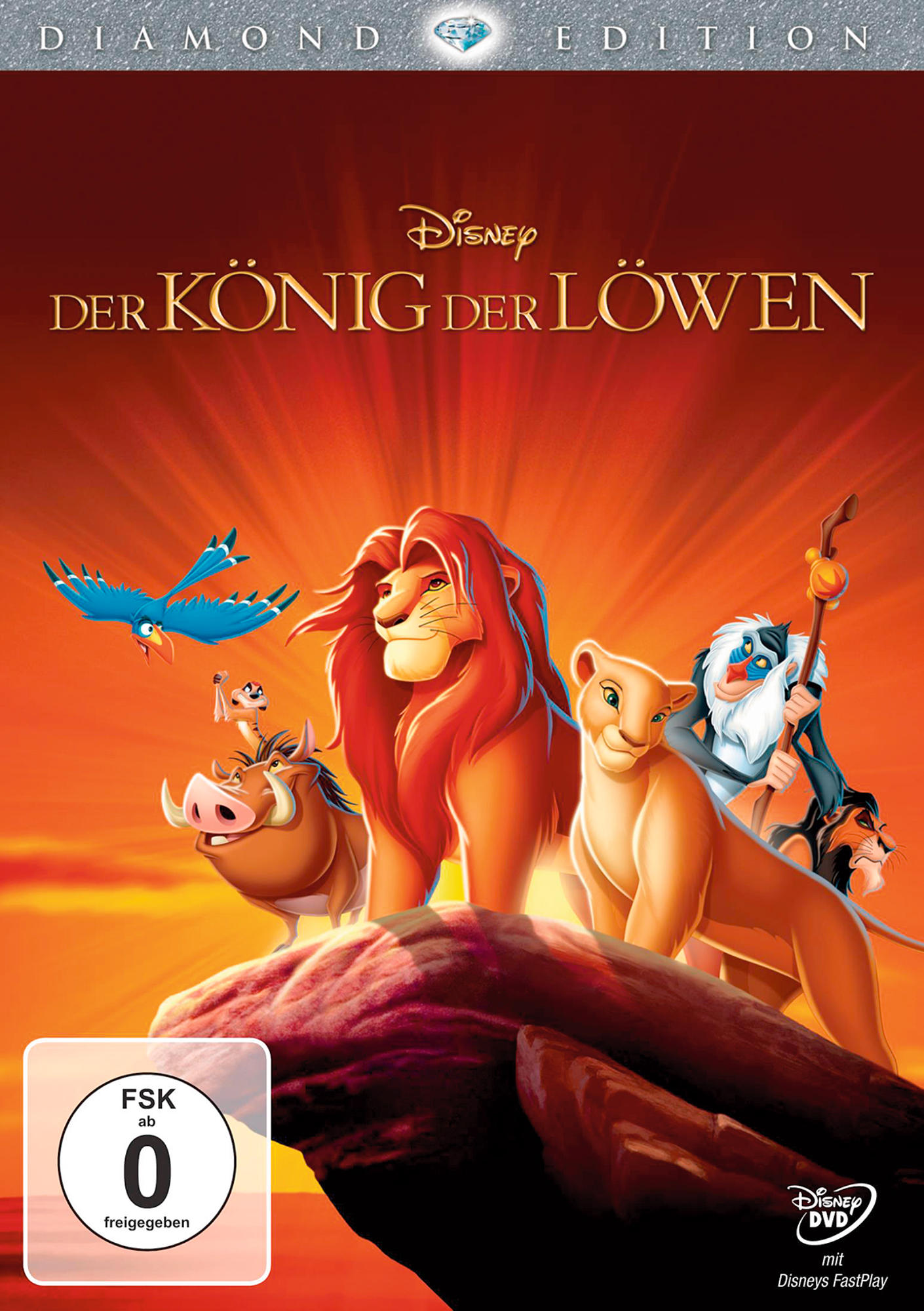 Der König der Löwen (Diamond Edition) DVD