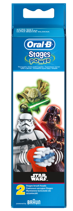 ORAL-B EB10-2 2 db pótfej Star Wars gyerek fogkeféhez