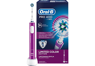 ORAL-B PRO 400 D16.513 elektromos fogkefe, lila