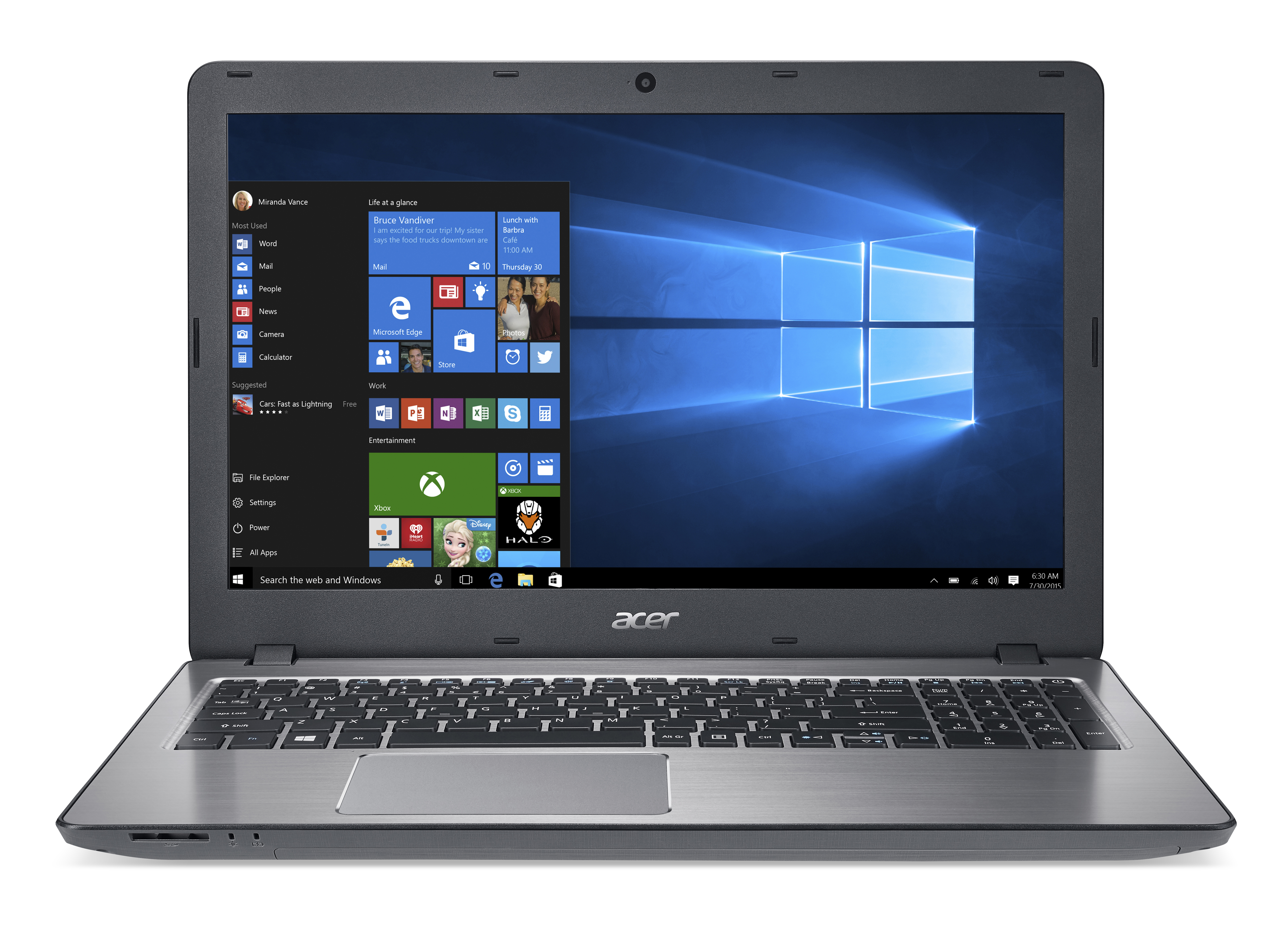 ACER Aspire F 15 (F5-573G-71FH) - 15,6 Zoll - Intel® Core™ i7 i7-7500U - 8 GB - 512 GB - NVIDIA GeForce® GTX 950 - Windows 10 Home (64 Bit)
