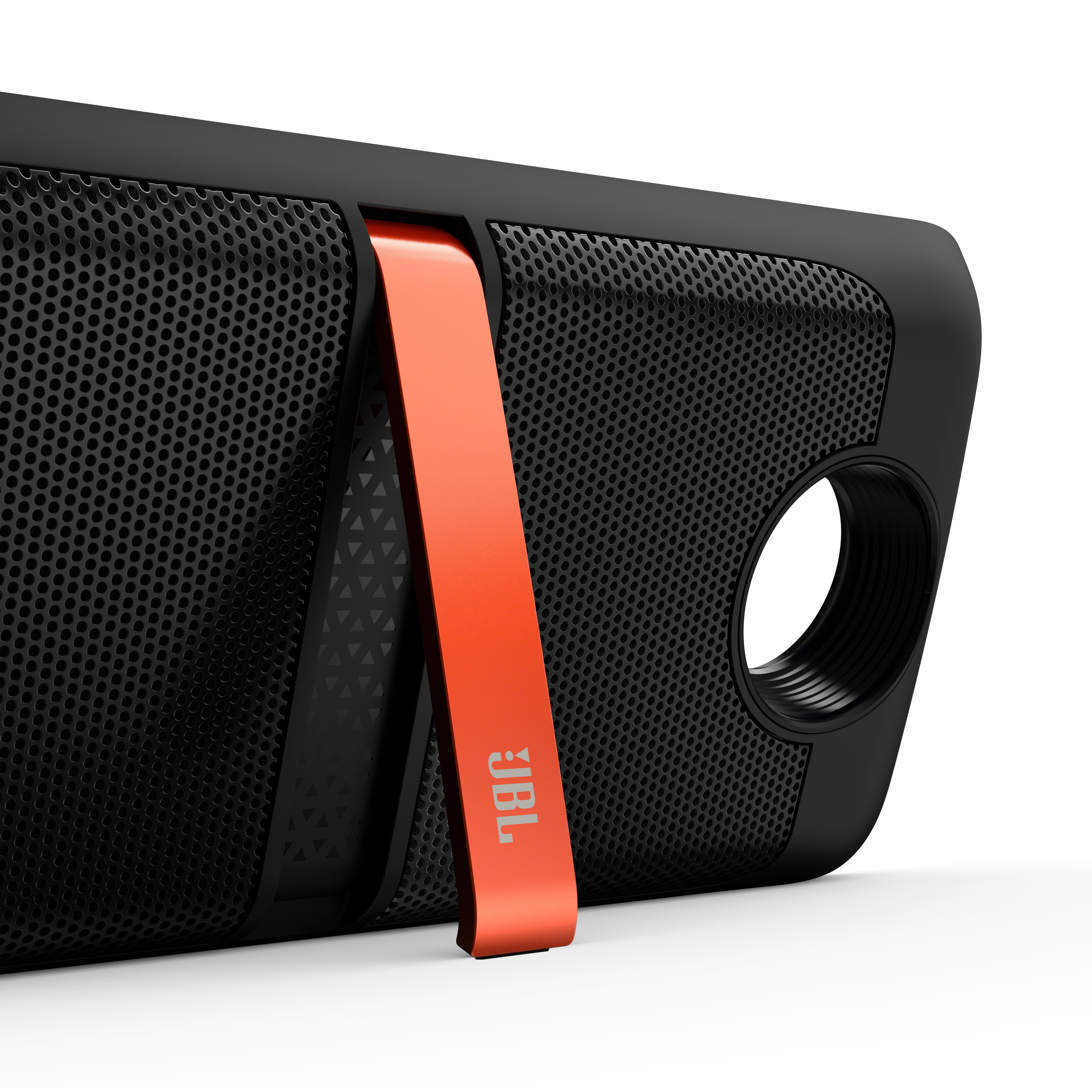 LENOVO JBL SoundBoost Lautsprecher, Schwarz/Orange