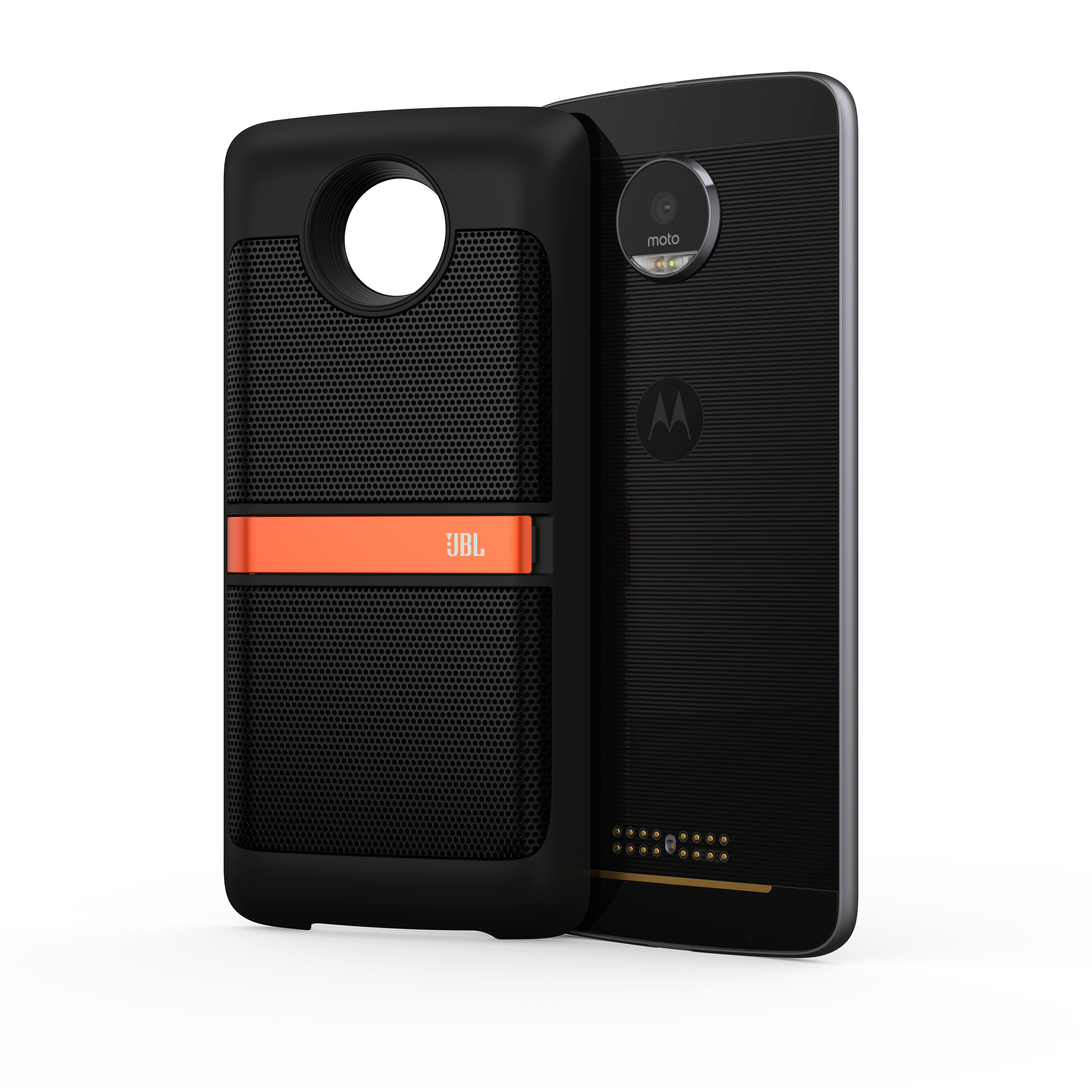 LENOVO JBL SoundBoost Lautsprecher, Schwarz/Orange