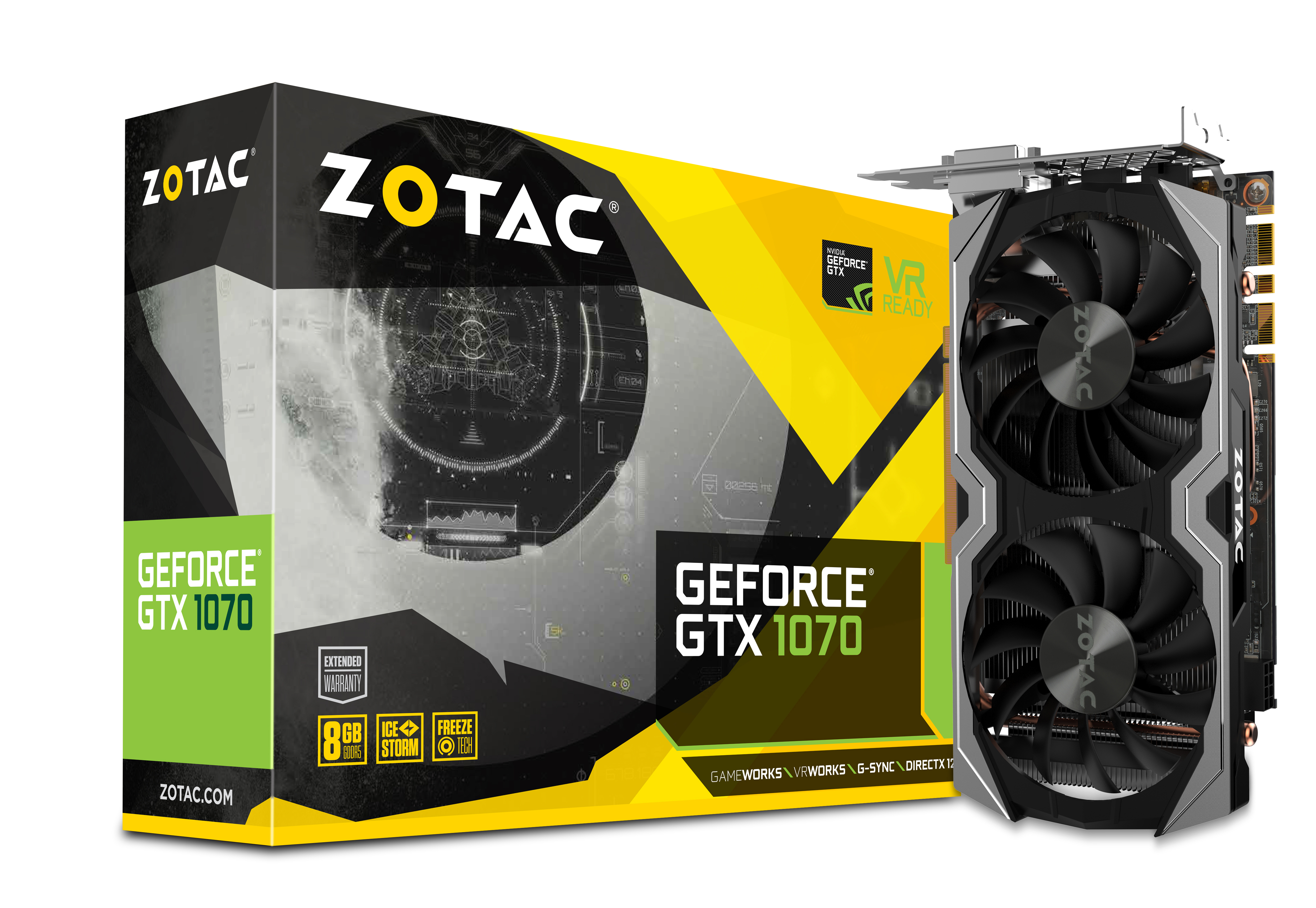 ZOTAC GeForce® GTX 1070 Mini 8GB (ZT-P10700G) (NVIDIA, Grafikkarte)