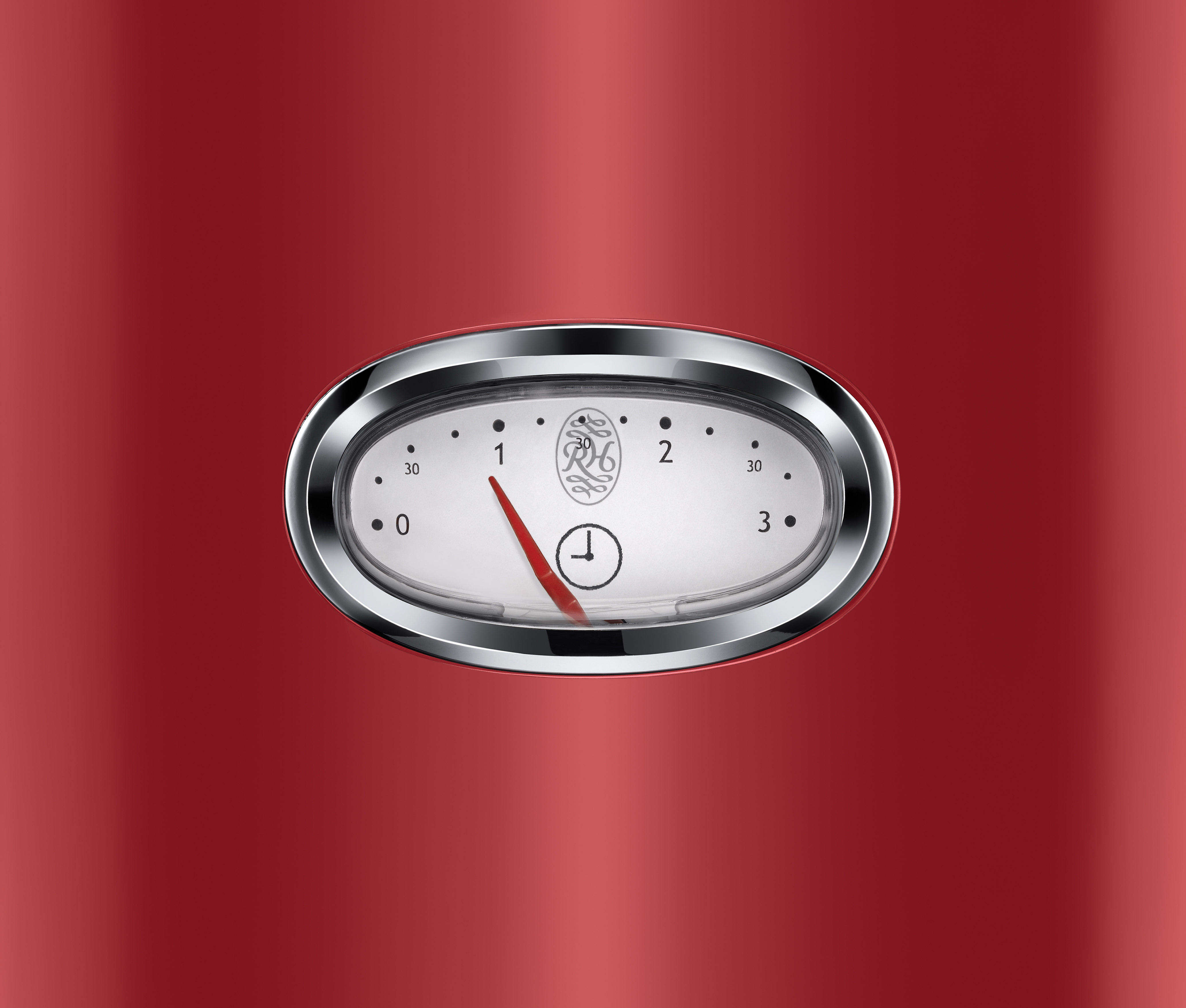 RUSSELL HOBBS 21690-56 Retro Ribbon Red Toaster Rot/Edelstahl (2400 Watt, Schlitze: 4)