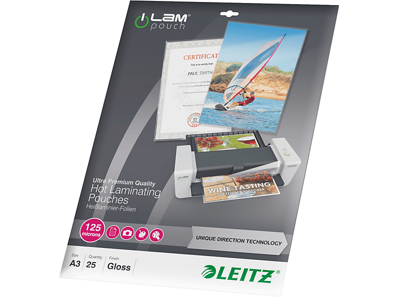 limiet Subtropisch onderwerpen LEITZ iLAM Lamineerhoes A3 (125 mic) 25 stuks kopen? | MediaMarkt
