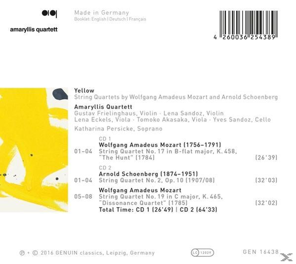 Amaryllis Quartett - Yellow-Streichquartette  - (CD)