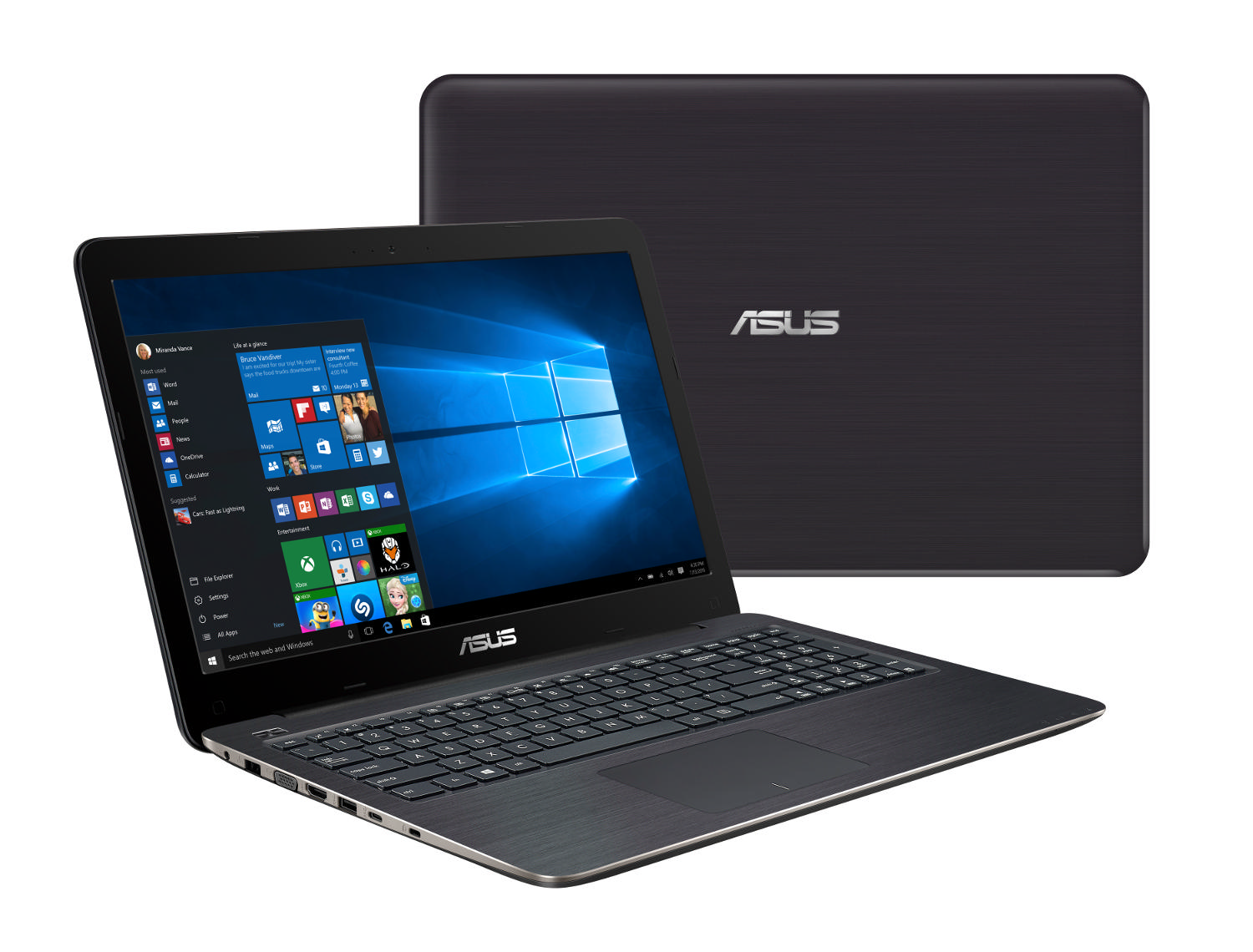 ASUS K556UQ-DM554T 15.6" FHD Ekran Core i7-7500U 2.7 GHz 12GB 1TB GeForce 940MX 2GB Laptop