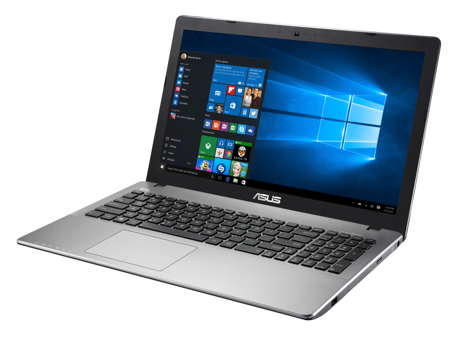 ASUS R510VX-DM343T 15.6" Intel Core i7-6700HQ 2.6 GHz 12GB 1TB  GTX 950M  4GB Win 10 Gaming Laptop