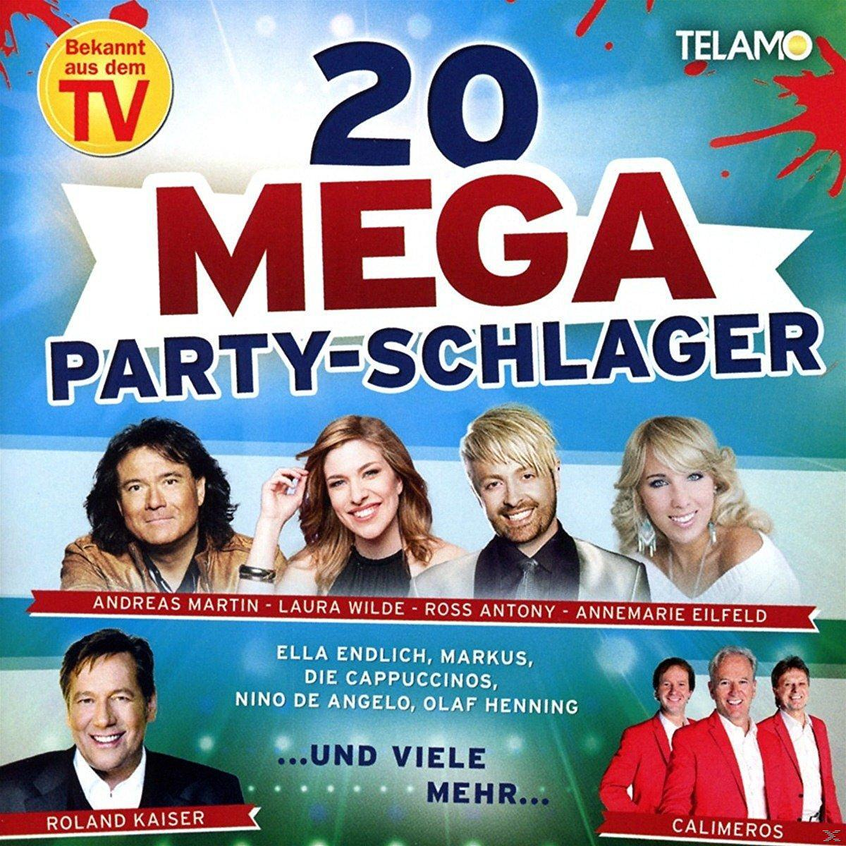 VARIOUS - Mega Party Schlager  - (CD)