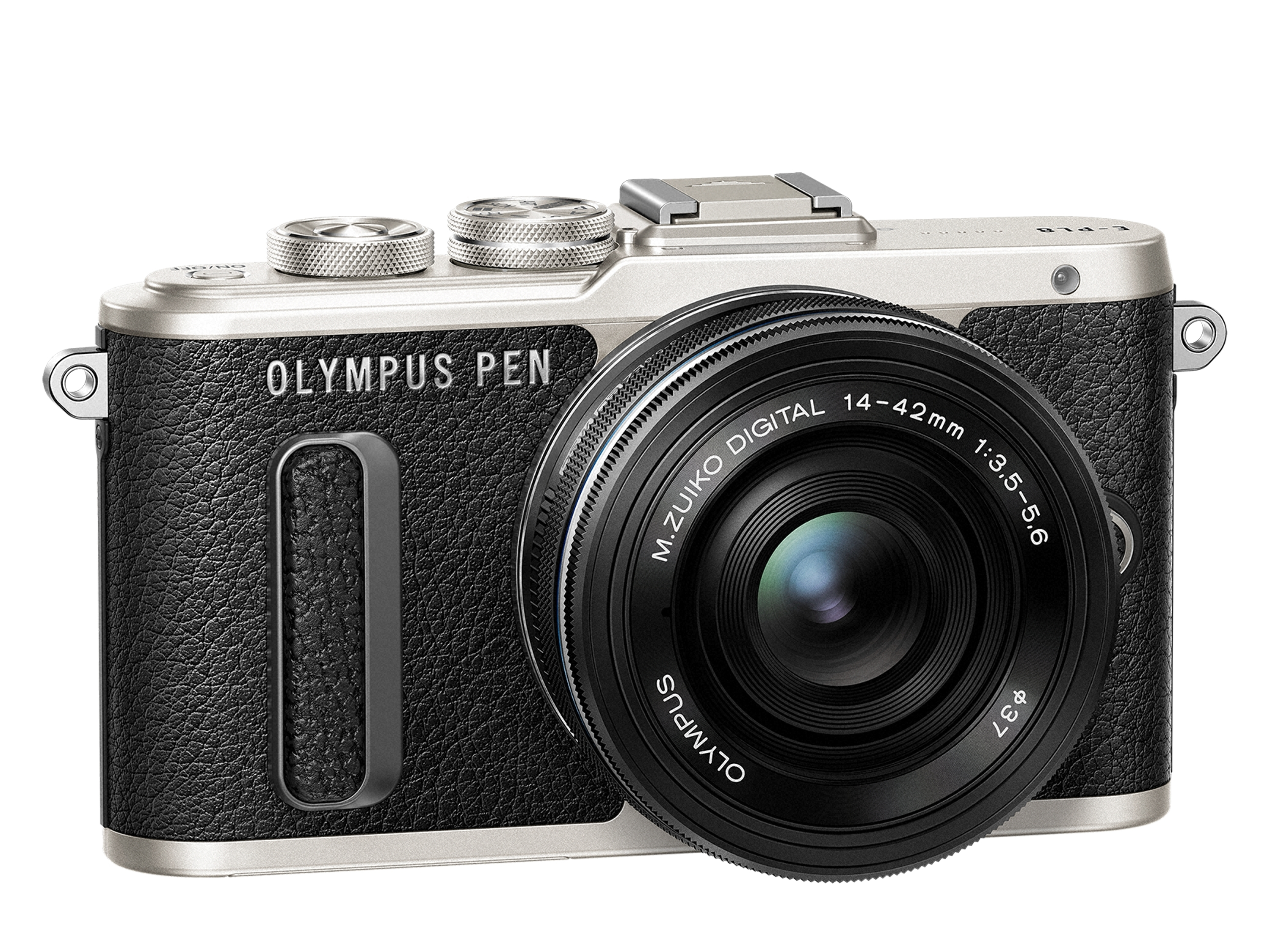 OLYMPUS PEN E-PL8   Systemkamera mit Objektiv 14-42 mm, 7,6 cm Display Touchscreen, WLAN