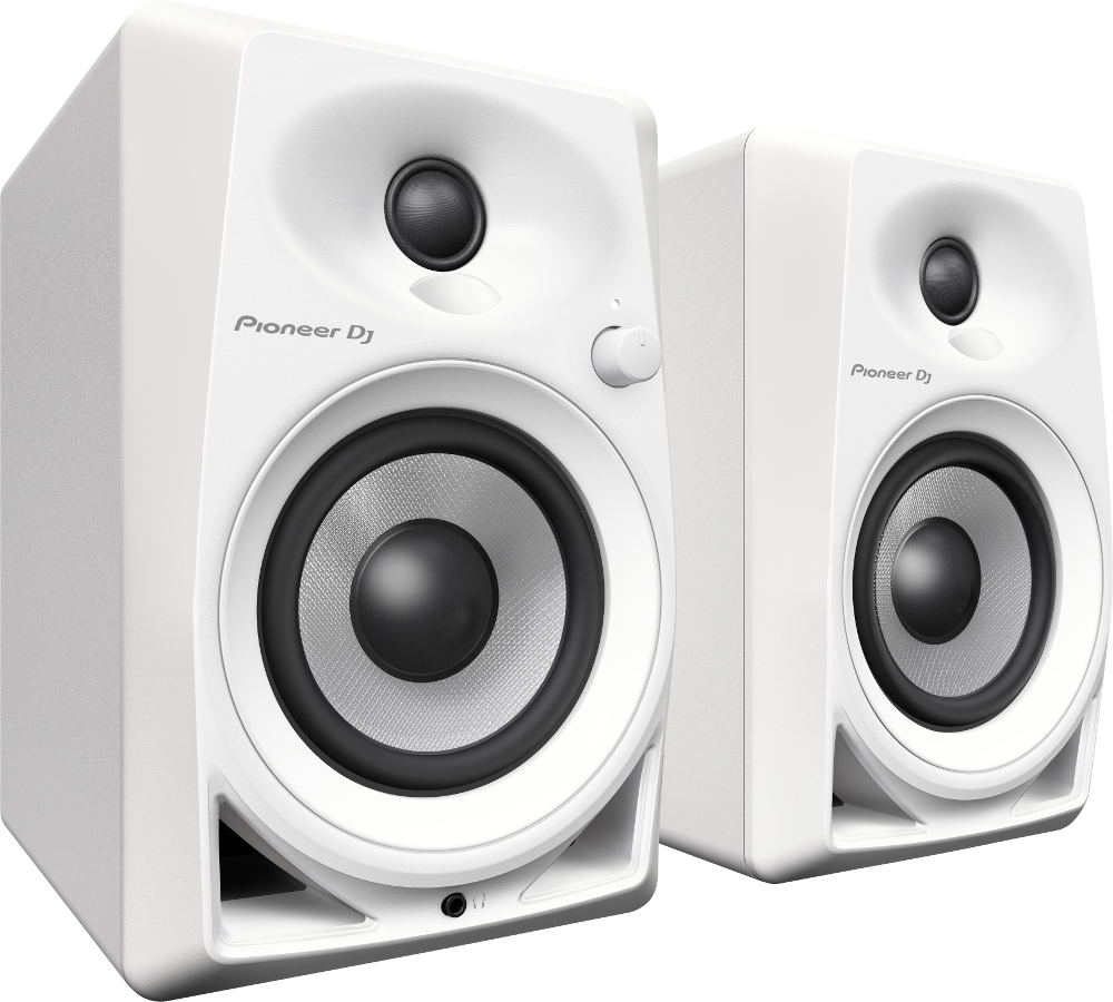 PIONEER DJ DJ luidspreker 4" Wit 2 stuks (DM-40-W)