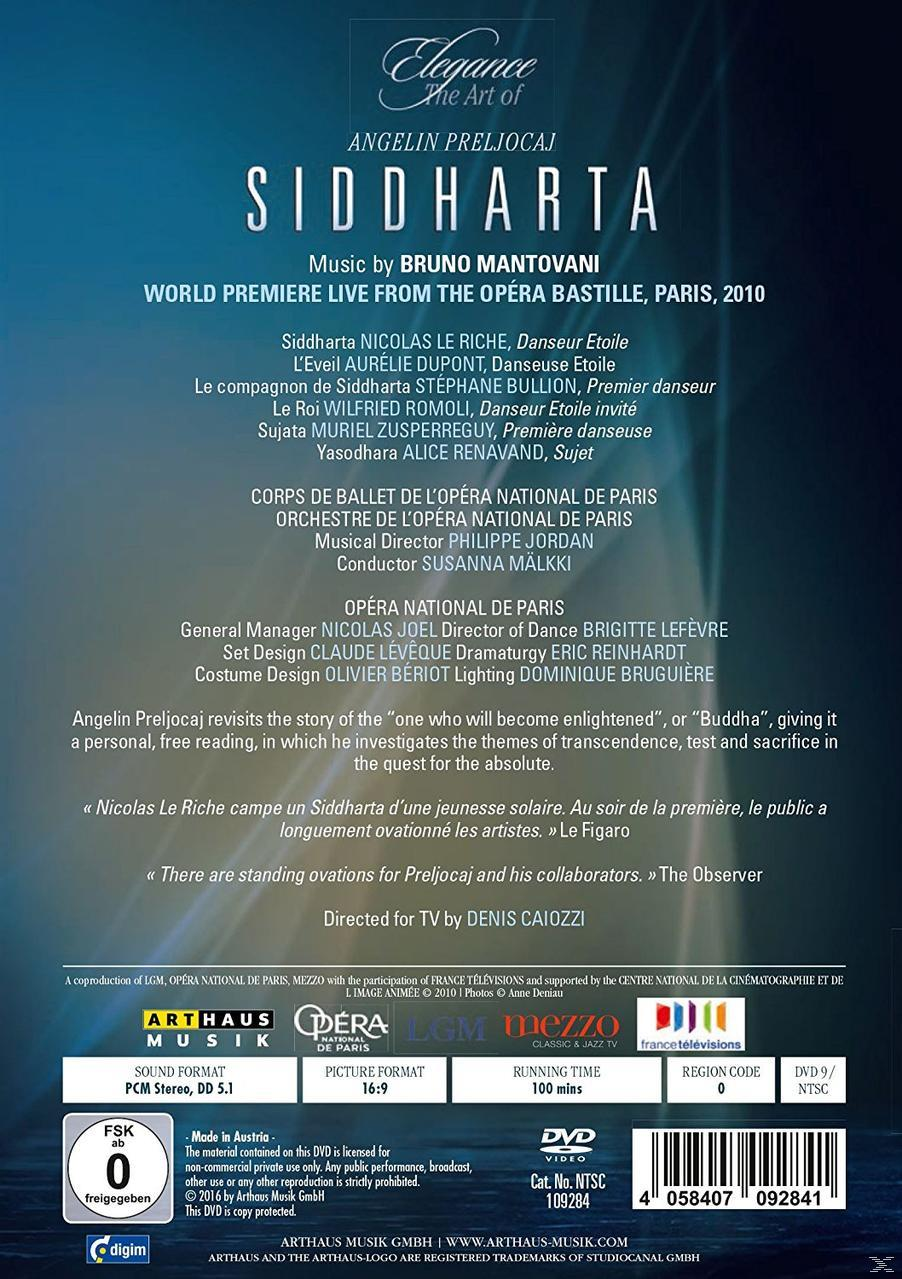 Nicolas Le Riche, Aurélie Dupont, Opera National De Paris Ballet - Siddharta  - (DVD)