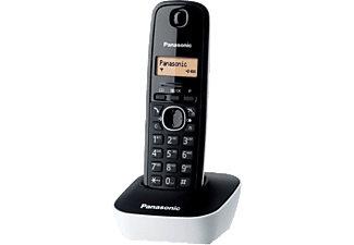 PANASONIC KX-TG1611PDW dect telefon, fehér