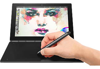 LENOVO-YOGA YOGA Book X5-Z8550 - Convertible 2 in 1 Laptop (10.1 ", 64 GB , Schwarz)