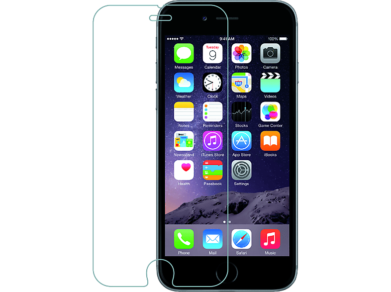 AZURI Schermbeschermer Tempered Glass iPhone 7 (AZSPTGAPPIPH7)