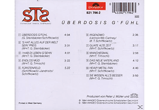 Sts - Überdosis G'fühl [CD]