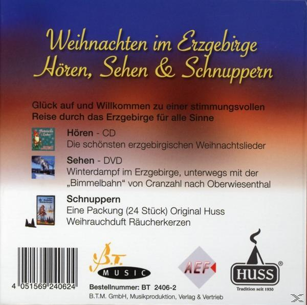 Sehen & Schnuppern Hören - Weihnachten im Erzgebirge  - (CD + DVD)