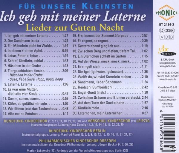 VARIOUS - Ich geh mit meiner Laterne  - (CD)