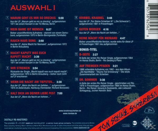 Ton Steine Scherben - Auswahl I-Jubiläumsausgabe 30  - (CD)