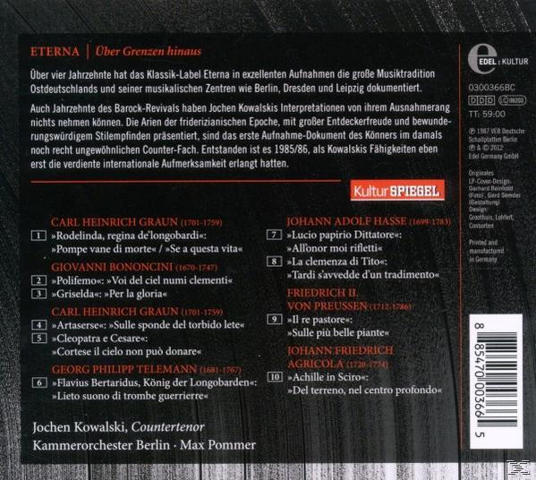 VARIOUS, Kowalski Jochen - Arien - Berliner Operngeschichte (Kulturspiegel-Ed.)  - (CD)