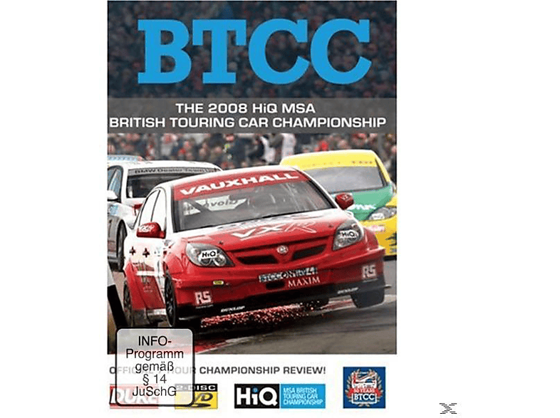 BTCC The 2008 HiQ MSA DVD