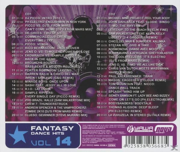 VARIOUS - fantasy dance hits vol.14  - (CD)