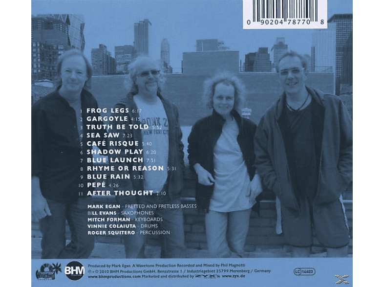 Thumbnail - EGAN,MARK FEAT.BILL EVANS,VINNIE COLAIUTA,MITC - Truth Be Told (CD)