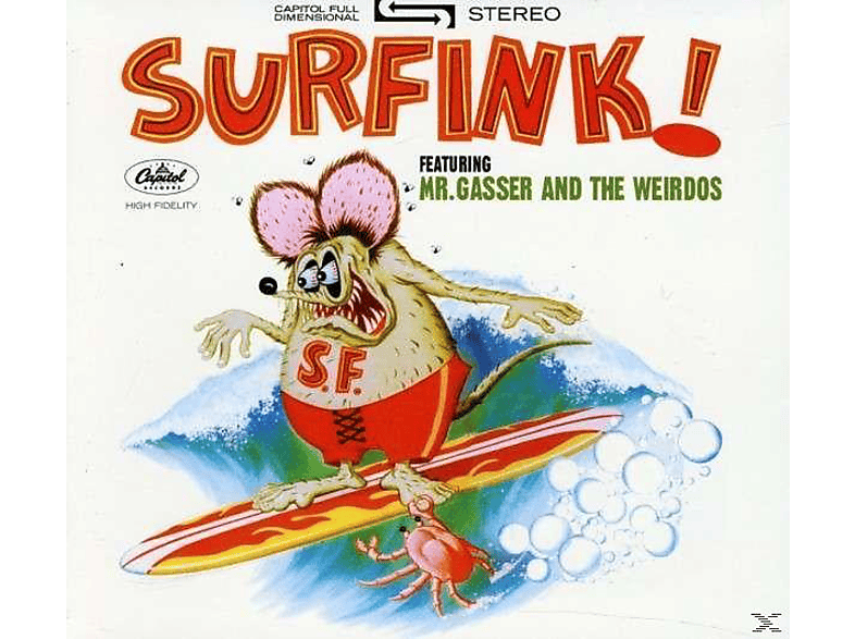 Edition (CD) MR.GASSER - Limited (1964) - Surfink