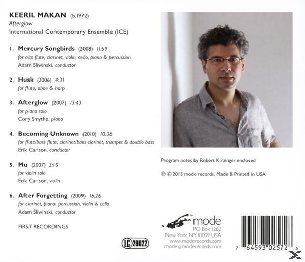 International Contemporary Ensemble - Afterglow  - (CD)