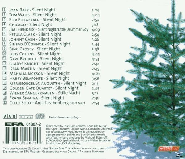 WAITS,TOM & CASH,JONNY - Silent Night - Holy Night  - (CD)