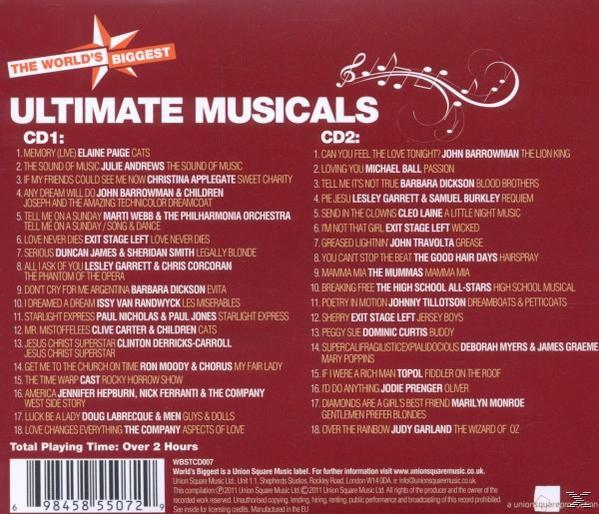 VARIOUS - World\'s Biggest (CD) - Ultimate Musicals