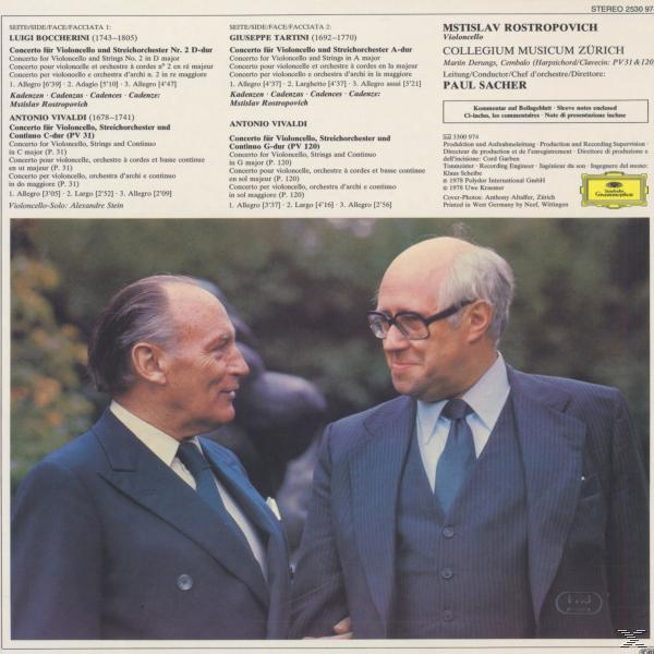 Mstislav Rostropovich - Cello-Konzerte (180g)  - (Vinyl)