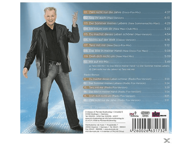 Thumbnail - Gerd Christian - Zähl Nicht Nur Die Jahre (CD)