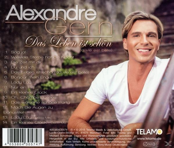 Alexandre Gern - Das Leben Ist Schön (La Vie Est Belle)  - (CD)
