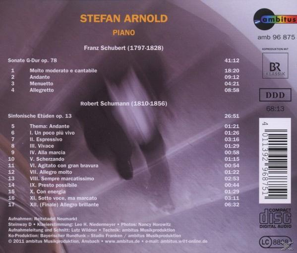 Stefan Arnold - Stefan Arnold,Klavier  - (CD)