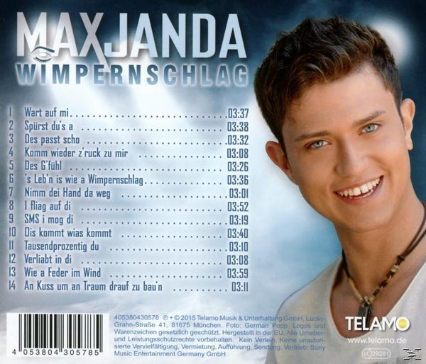 Max Janda - Wimpernschlag  - (CD)