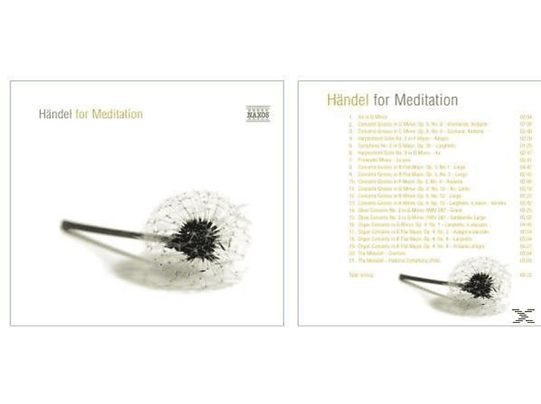 Thumbnail - VARIOUS - Händel For Meditation (CD)