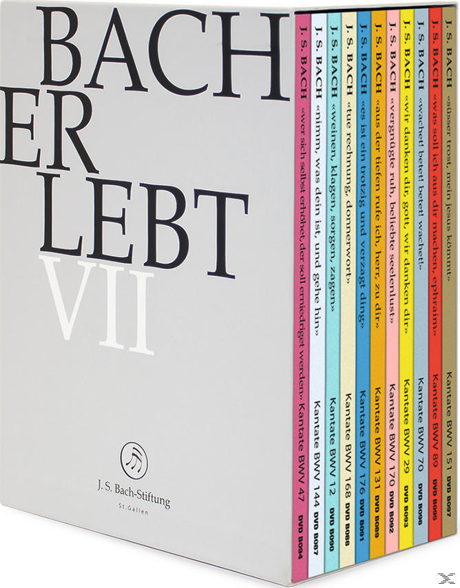Rudolf Lutz / Erlebt (DVD) Bach-Stiftung J.S. Vii Bach - 