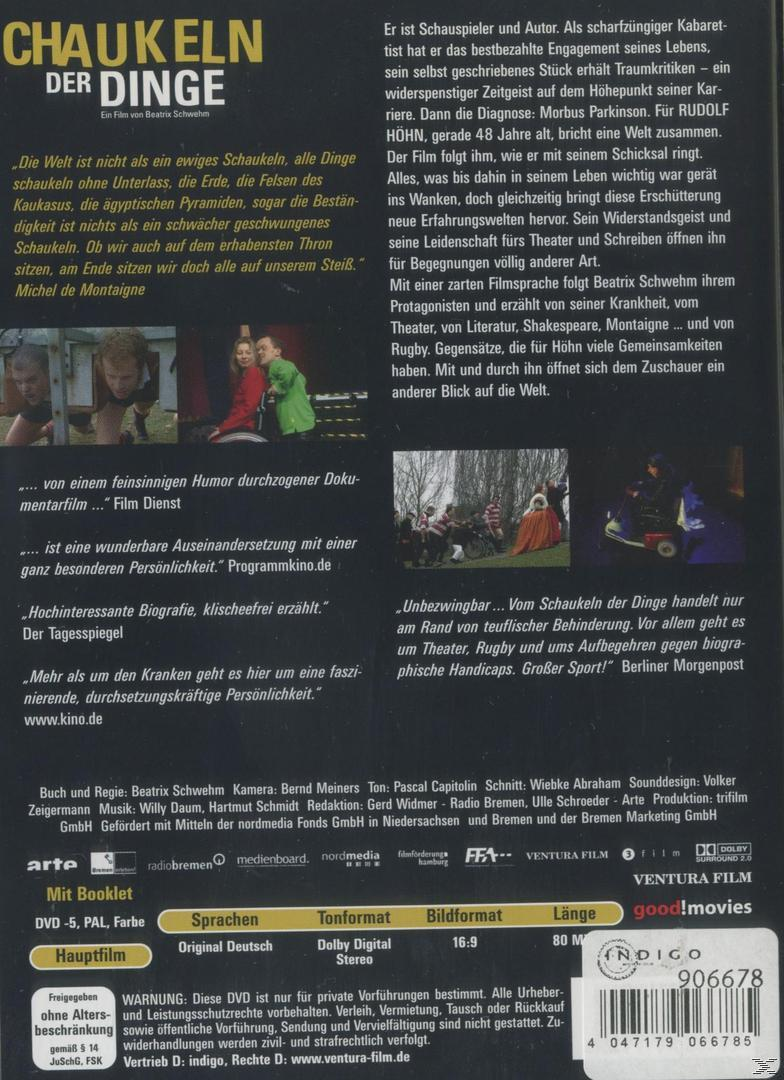 Vom Schaukeln der Dinge DVD