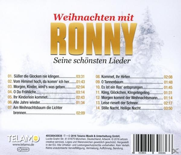 - Ronny Ronny-Seine (CD) - Schönsten Mit Lieder Weihnachten