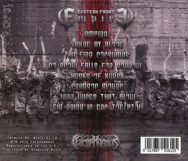 Eastern Front - Empire  - (CD)