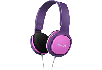 PHILIPS SHK2000 Çocuk Kulak Üstü Kablolu Kulaklık Pembe Mor