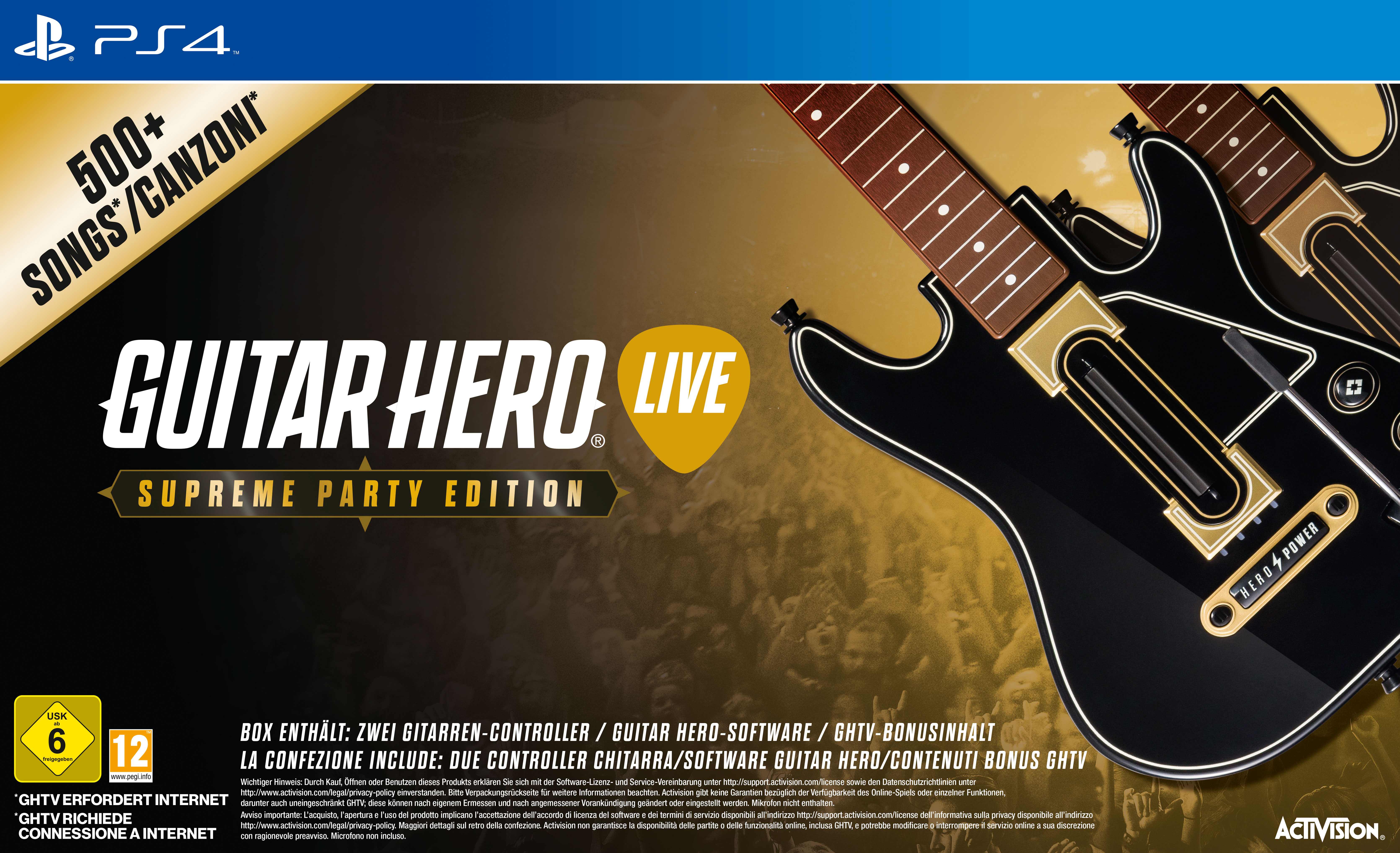 Guitar Hero Live 2 - Guitar Party Bundle - [PlayStation 4]