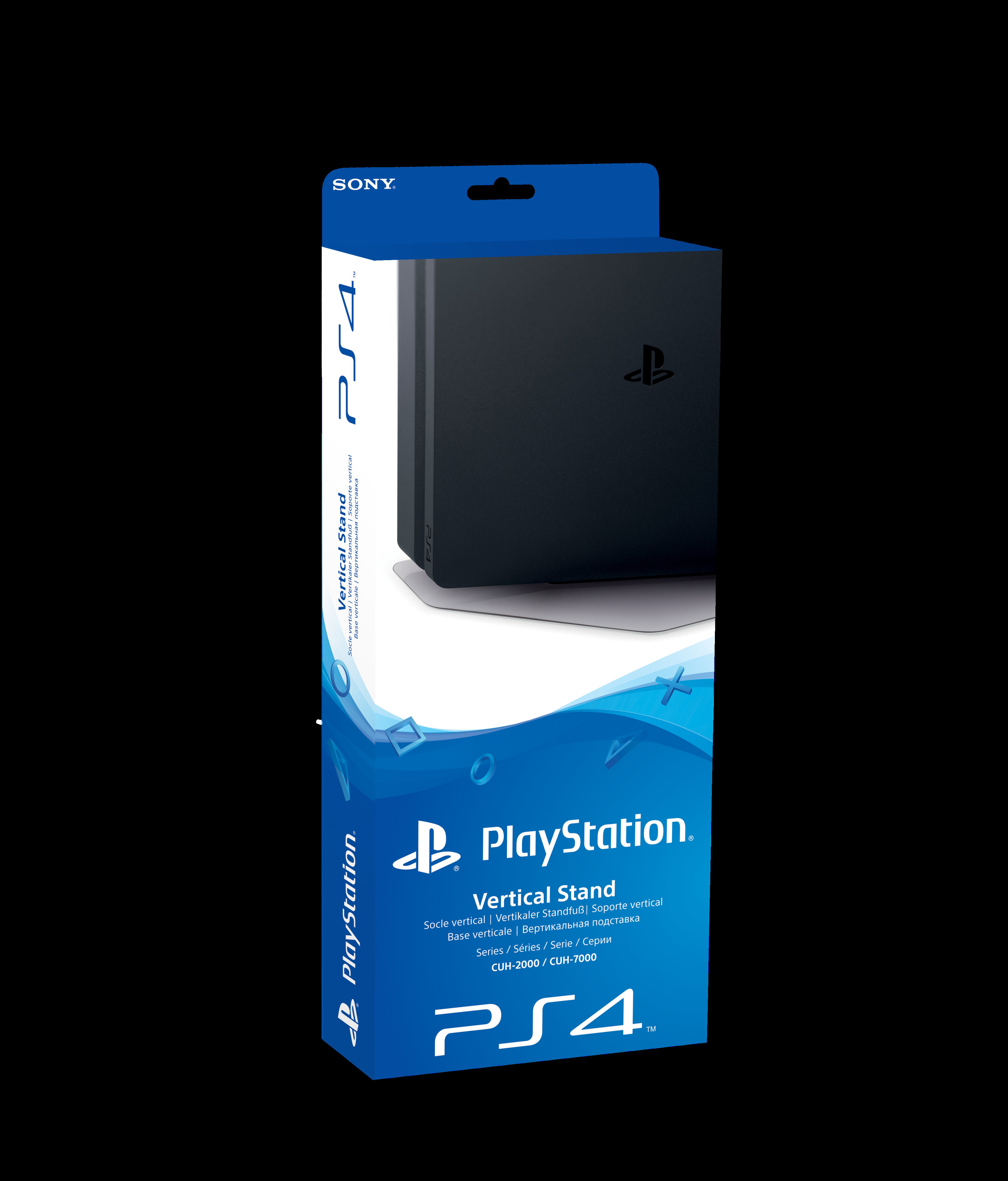 SONY PS4 Vertikaler, Standfuß, Transparent