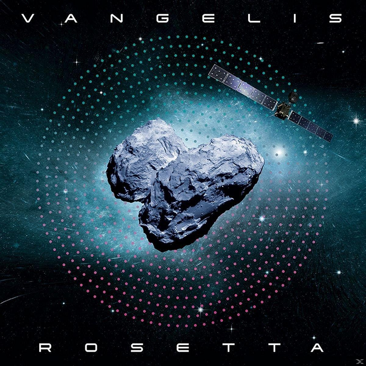 Albumcover: Zwei felsähnliche Formen, Titel 'Rosetta'.