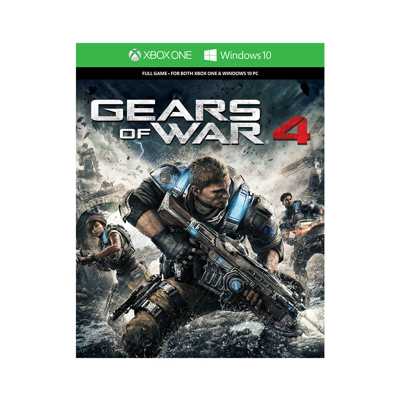 MICROSOFT Xbox One S 1TB Konsole - Gears of War 4 Bundle