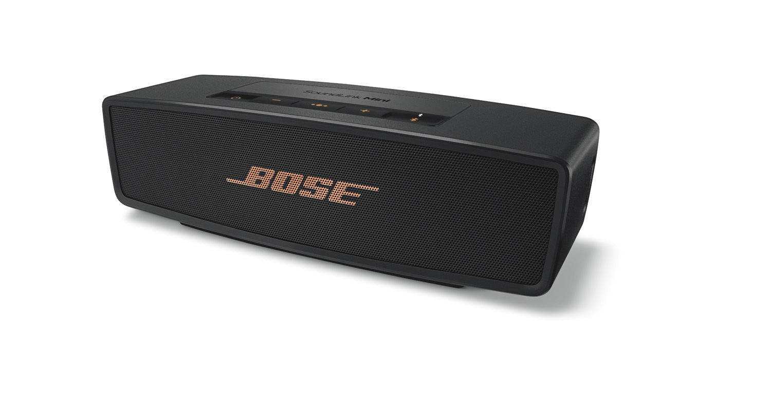 BOSE Soundlink Mini II Limited Edition Bluetooth Lautsprecher, Schwarz/Kupfer