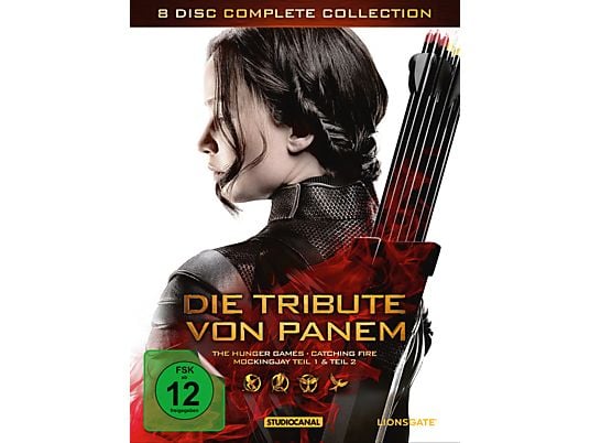 Die Tribute von Panem - Complete Collection (Jennifer Lawrence) [DVD]