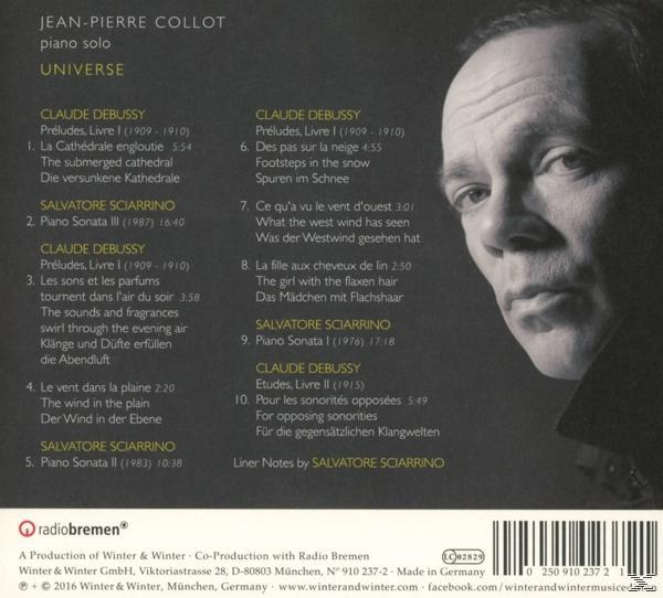 Jean-pierre Collot - Universe  - (CD)